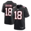 Kirk Cousins Atlanta Falcons Nike Alternate Game Player Jersey – Black