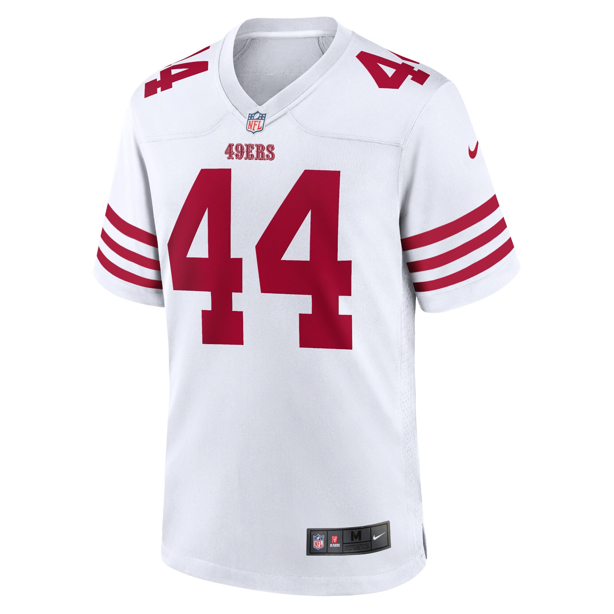 Kyle Juszczyk San Francisco 49ers Nike Player Game Jersey – White - Image 2