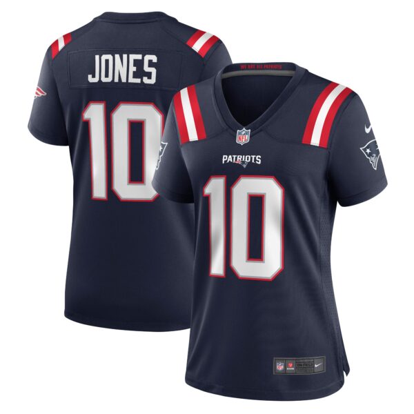 Mac Jones New England Patriots Nike Women’s Player Jersey – Navy