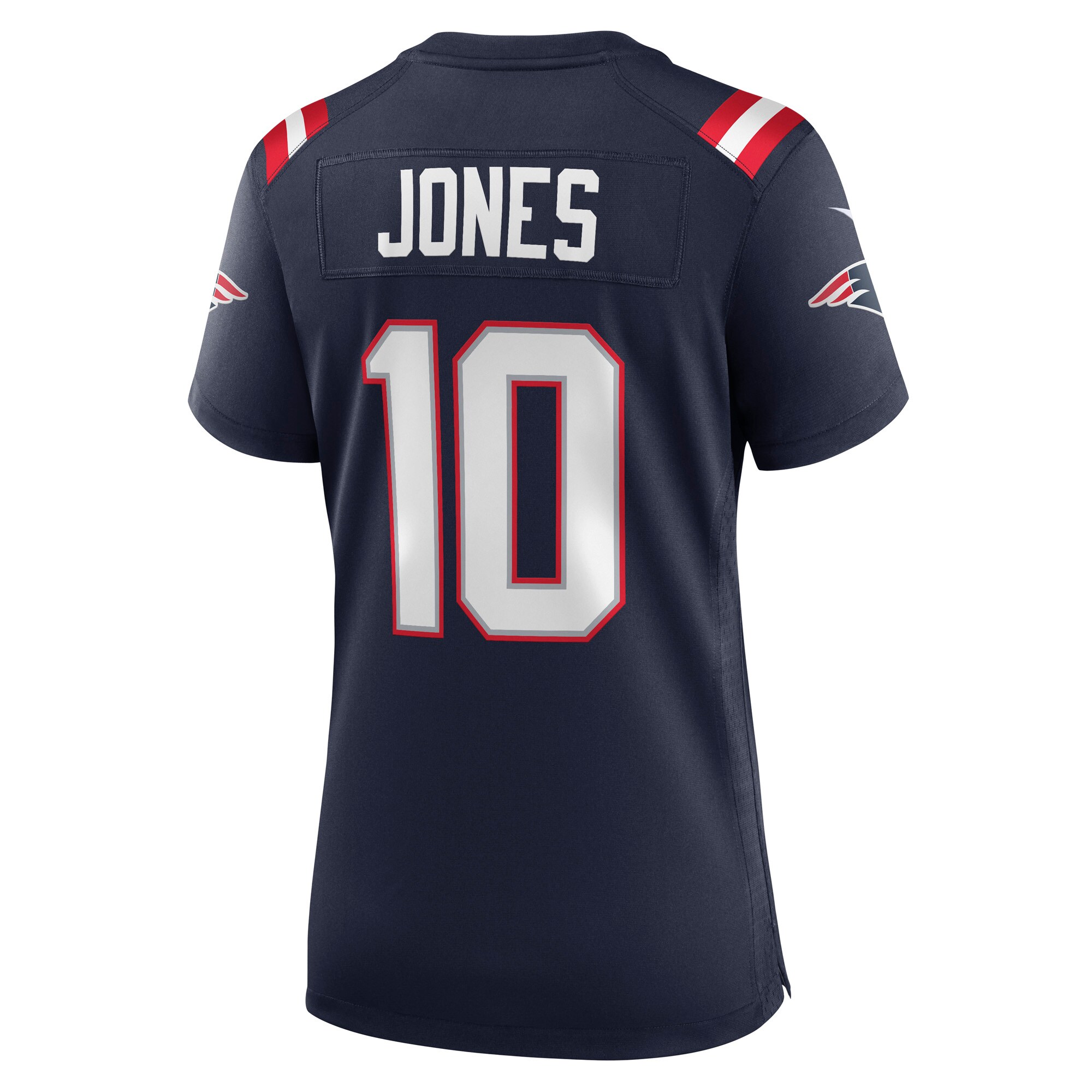 Mac Jones New England Patriots Nike Women’s Player Jersey – Navy - Image 3