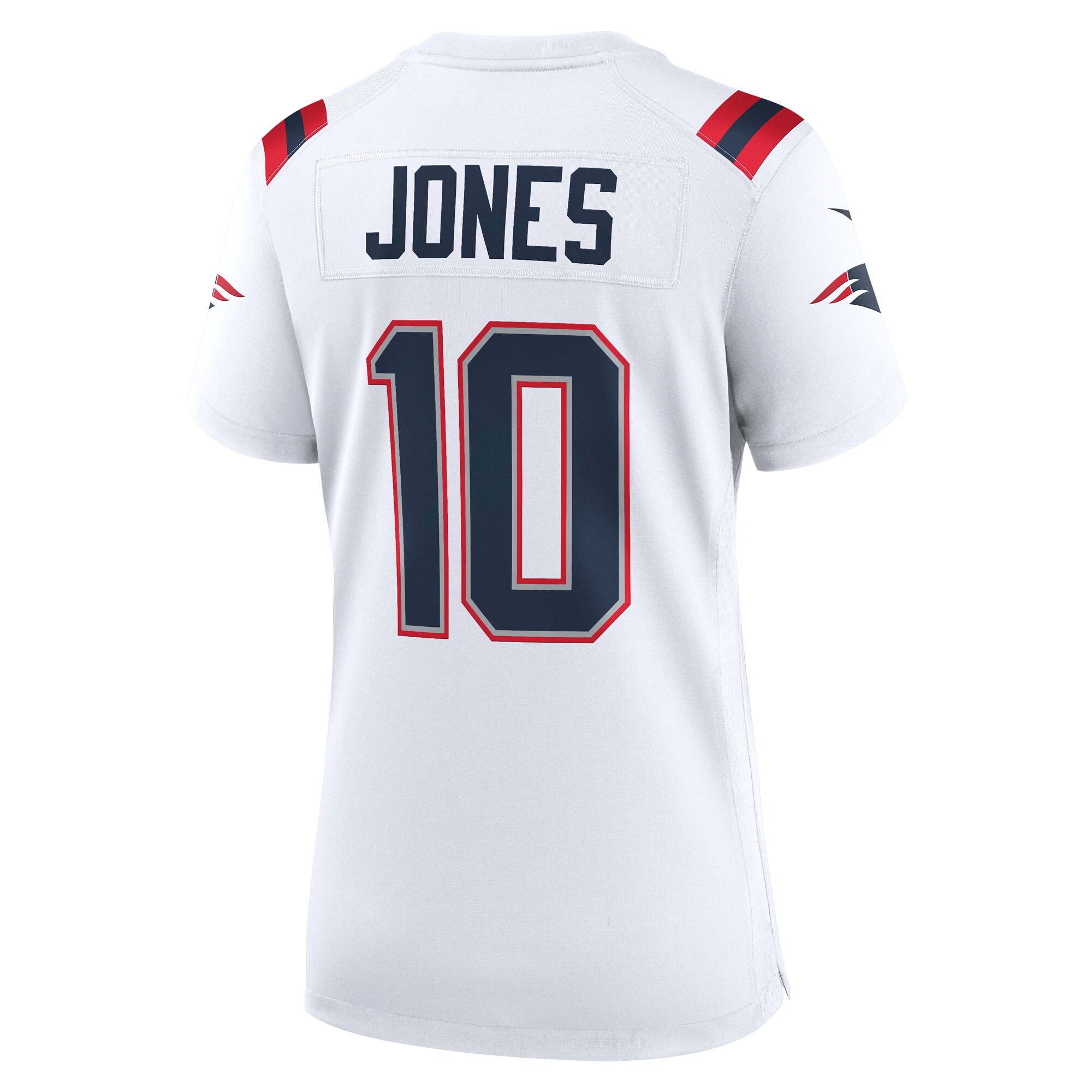 Mac Jones New England Patriots Nike Women’s Player Jersey – White - Image 3