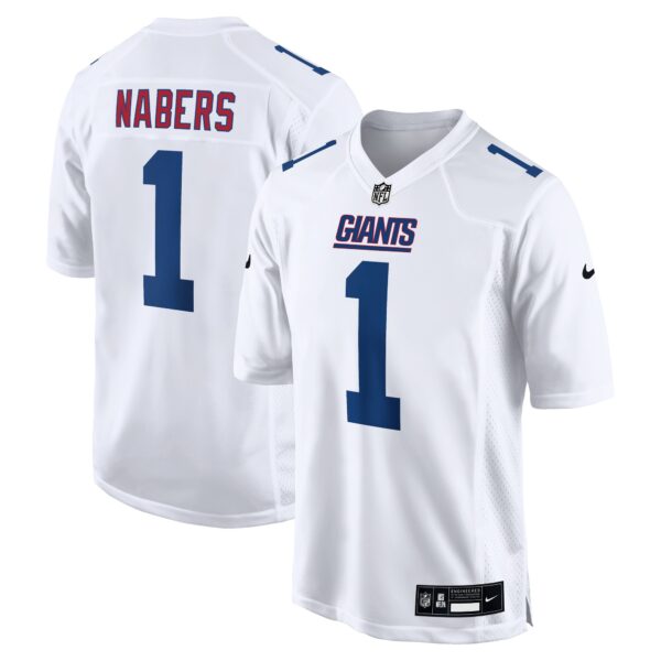 Malik Nabers New York Giants Nike Fashion Jersey – Tundra White