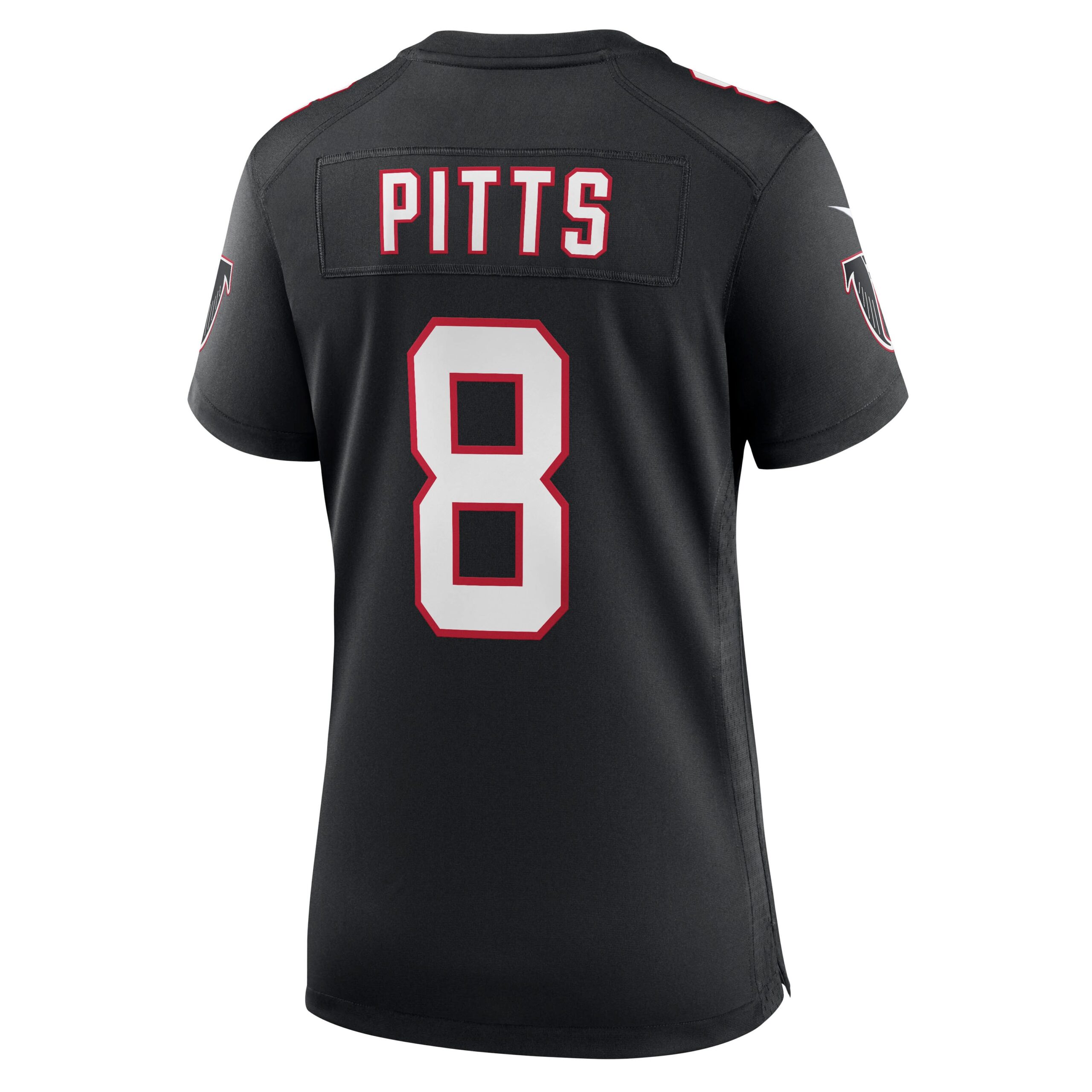 Kyle Pitts Atlanta Falcons Nike Women’s Game Jersey – Black - Image 3