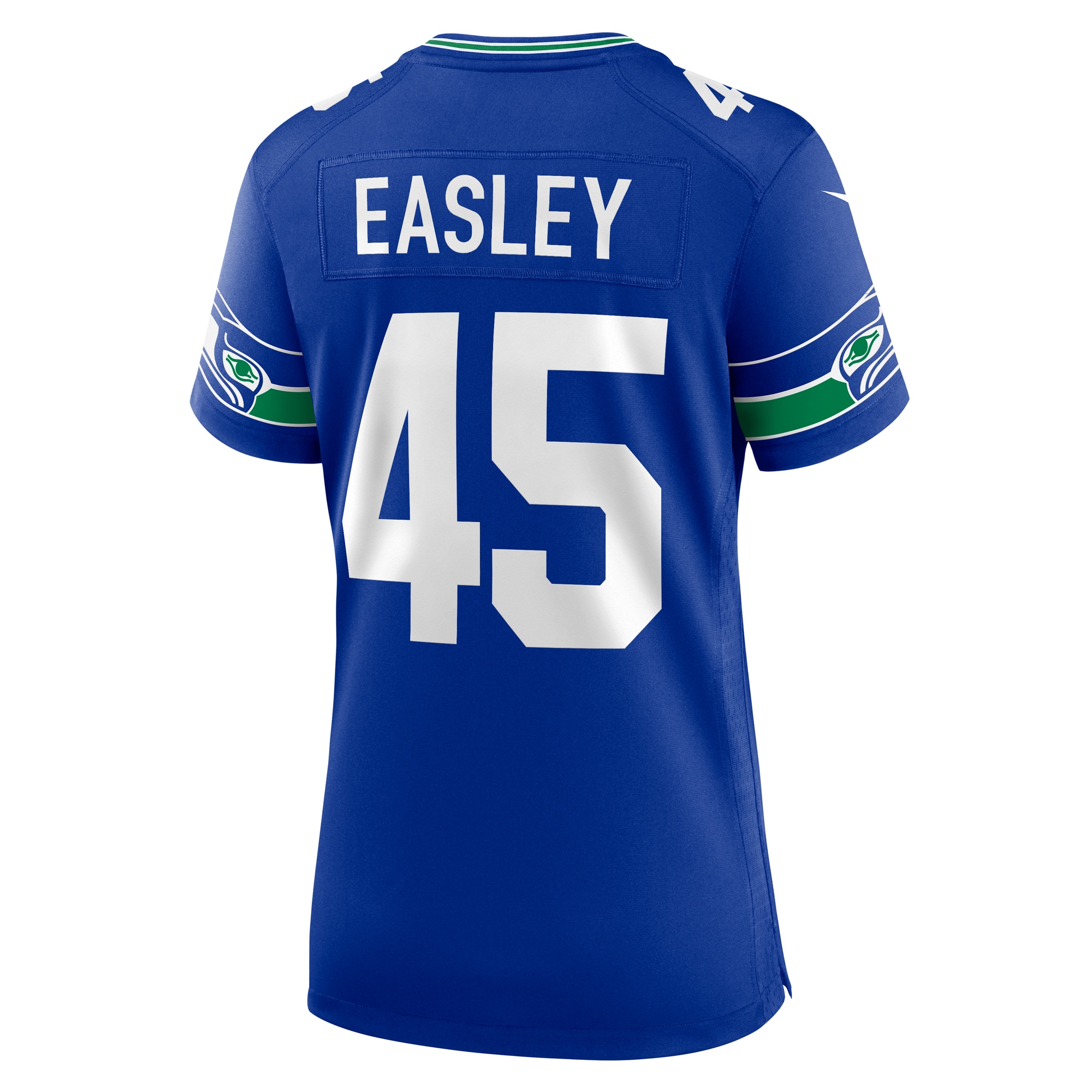 Kenny Easley Seattle Seahawks Nike Women’s Throwback Retired Player Game Jersey – Royal - Image 3