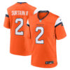 Patrick Surtain II Denver Broncos Nike Game Jersey – Orange
