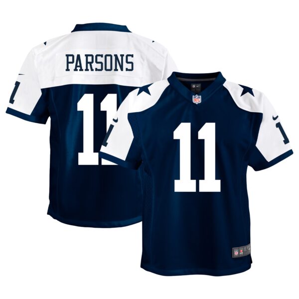 Micah Parsons Dallas Cowboys Nike Youth Alternate Game Jersey – Navy