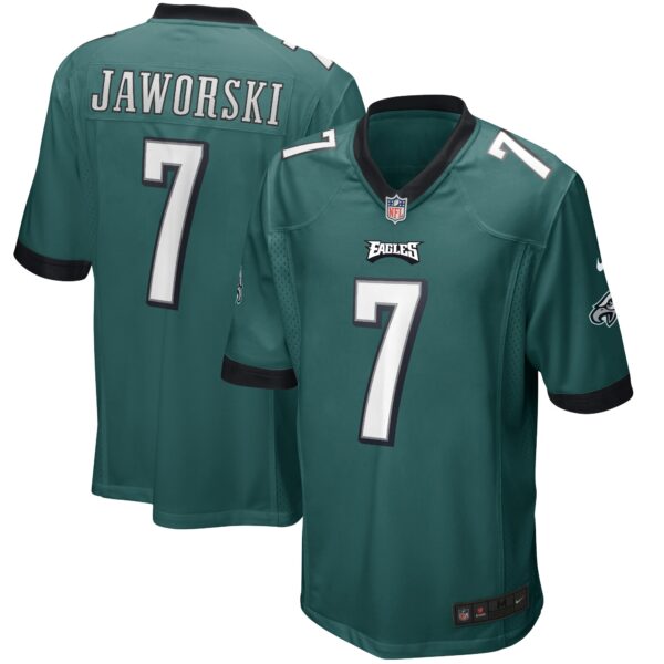 Ron Jaworski Philadelphia Eagles Nike Game Retired Player Jersey – Midnight Green