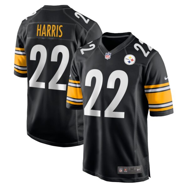 Najee Harris Pittsburgh Steelers Nike Youth Game Jersey – Black