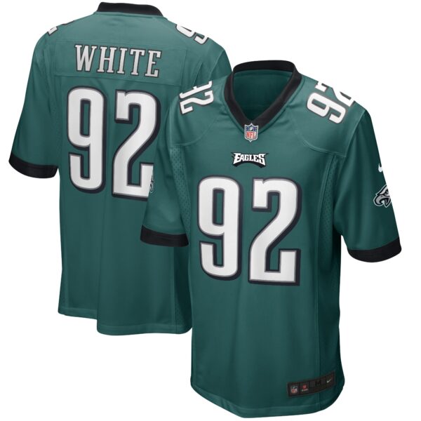 Reggie White Philadelphia Eagles Nike Game Retired Player Jersey – Midnight Green