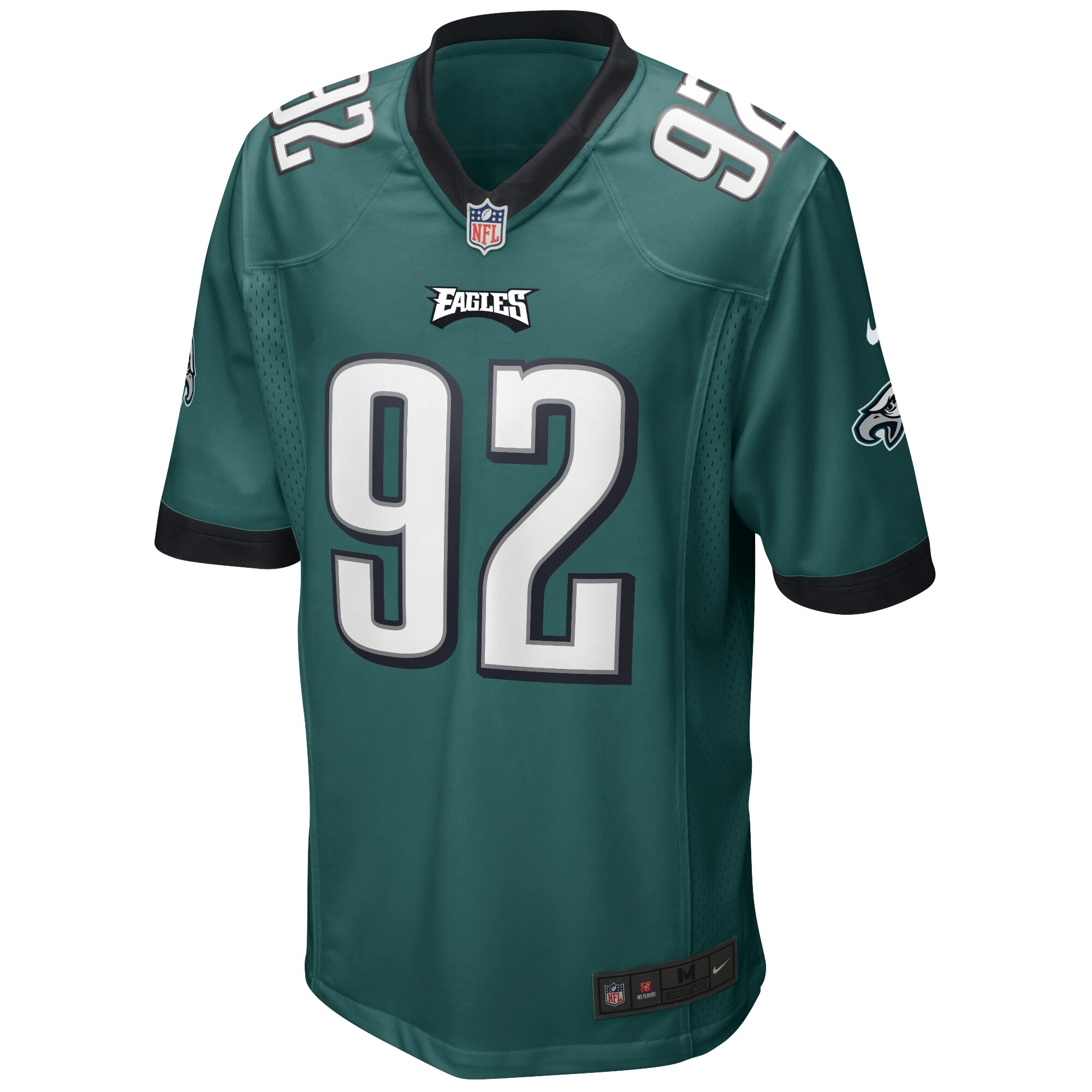 Reggie White Philadelphia Eagles Nike Game Retired Player Jersey – Midnight Green - Image 2