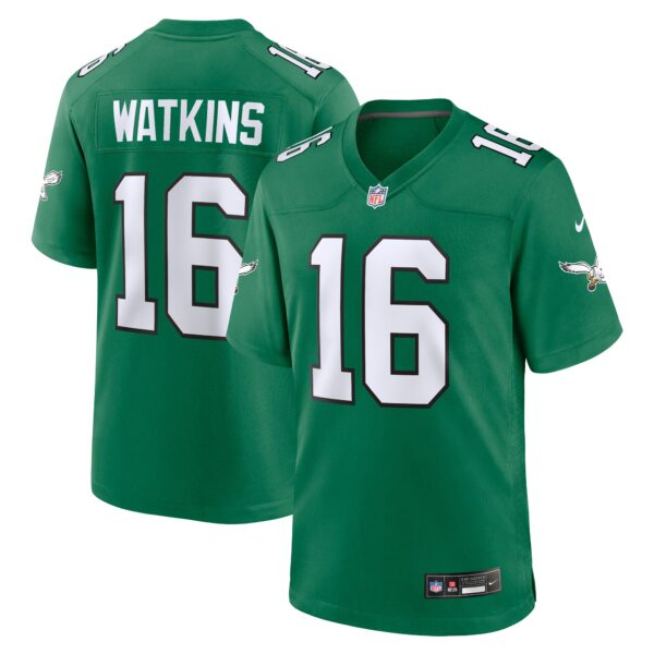 Quez Watkins Philadelphia Eagles Nike Alternate Game Jersey – Kelly Green