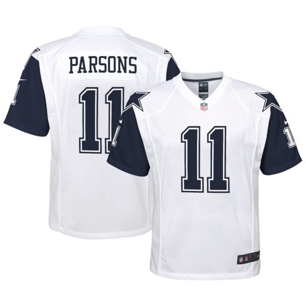Micah Parsons Dallas Cowboys Nike Youth Alternate Game Jersey – White