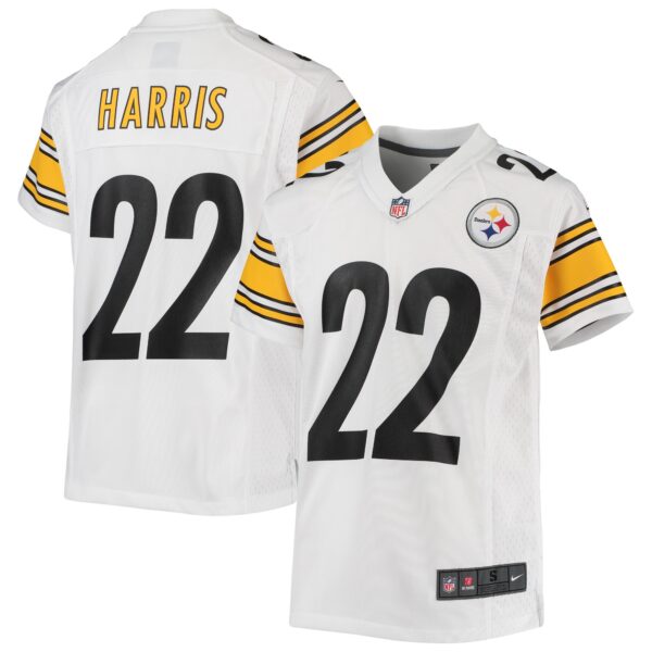 Najee Harris Pittsburgh Steelers Nike Youth Game Jersey – White