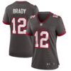 Tom Brady Tampa Bay Buccaneers Nike Women’s Alternate Game Jersey – Pewter