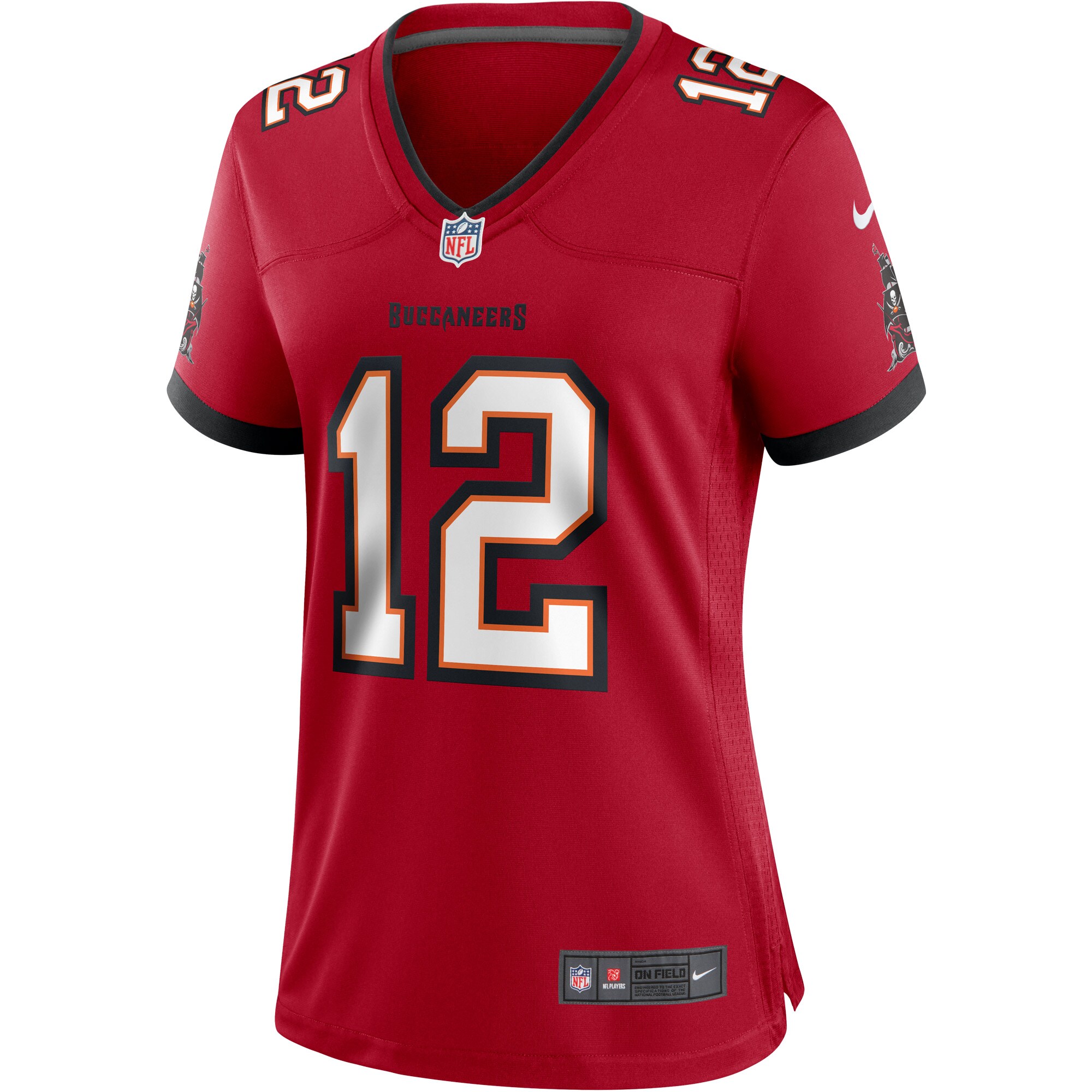 Tom Brady Tampa Bay Buccaneers Nike Women’s Game Jersey – Red - Image 2