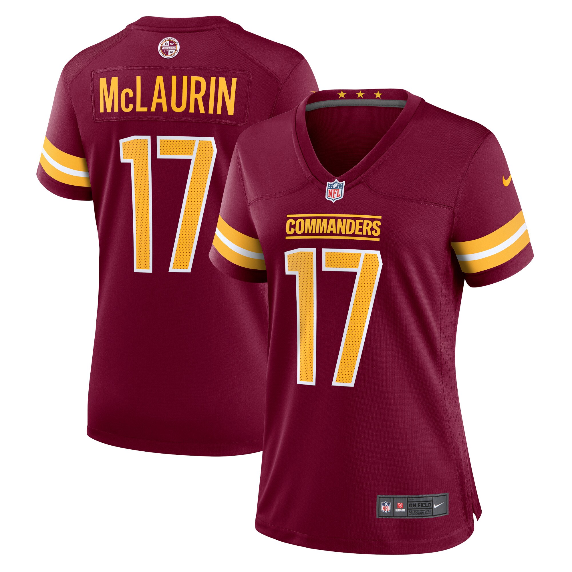 Terry McLaurin Washington Commanders Nike Women’s Game Jersey – Burgundy