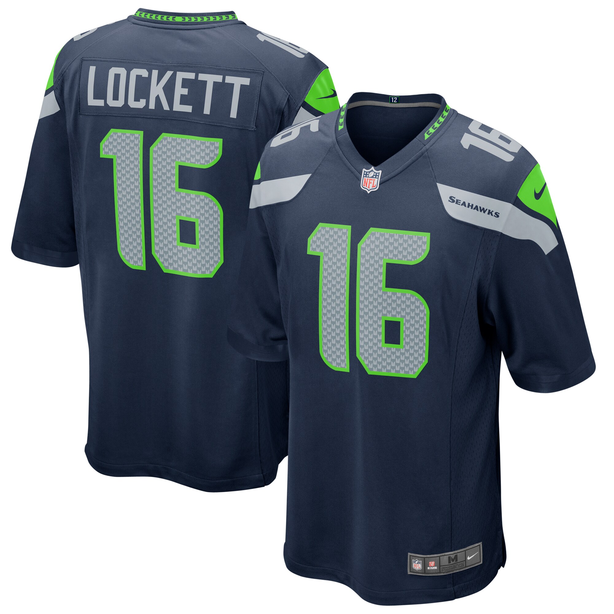 Tyler Lockett Seattle Seahawks Nike Game Jersey – College Navy