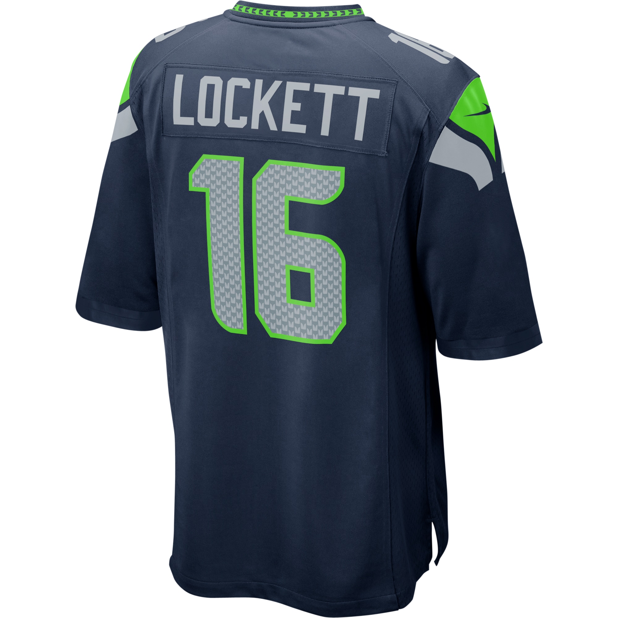 Tyler Lockett Seattle Seahawks Nike Game Jersey – College Navy - Image 2