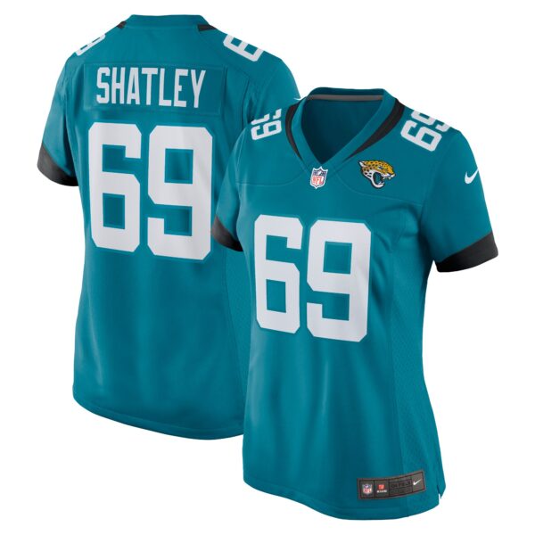 Tyler Shatley Jacksonville Jaguars Nike Women’s Game Jersey – Teal