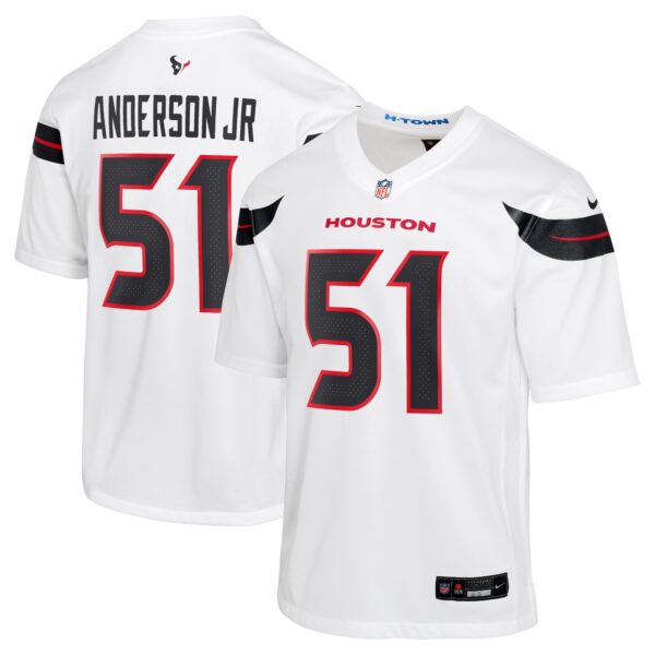 Will Anderson Jr. Houston Texans Nike Youth Game Jersey – White