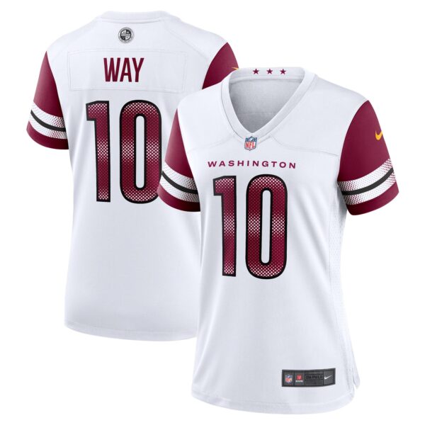 Tress Way Washington Commanders Nike Women’s Game Jersey – White