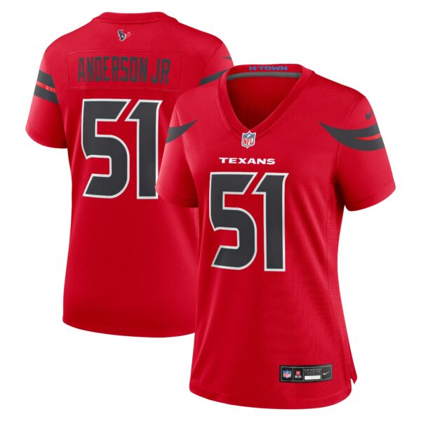 Will Anderson Jr. Houston Texans Nike Women’s Alternate Game Jersey – Red
