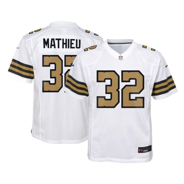 Tyrann Mathieu New Orleans Saints Nike Youth Game Jersey – White