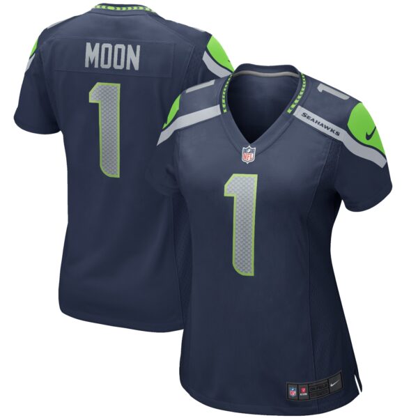 Warren Moon Seattle Seahawks Nike Women’s Game Retired Player Jersey – College Navy