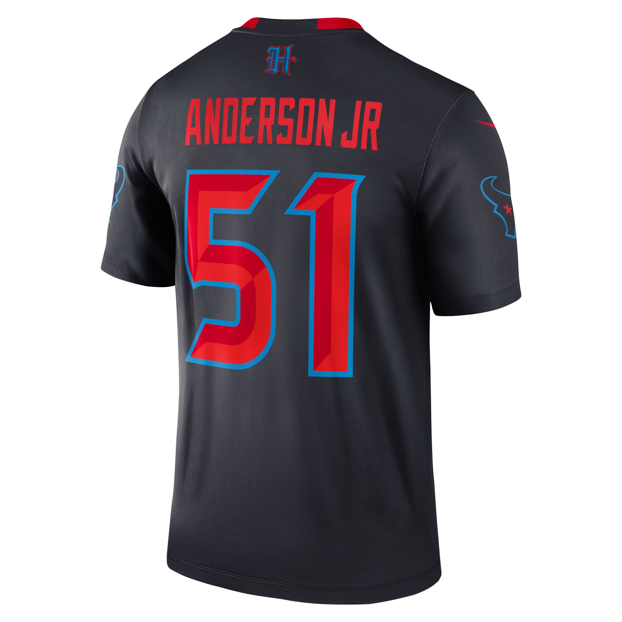 Will Anderson Jr. Houston Texans Nike Alternate Legend Player Performance Top – Navy - Image 3