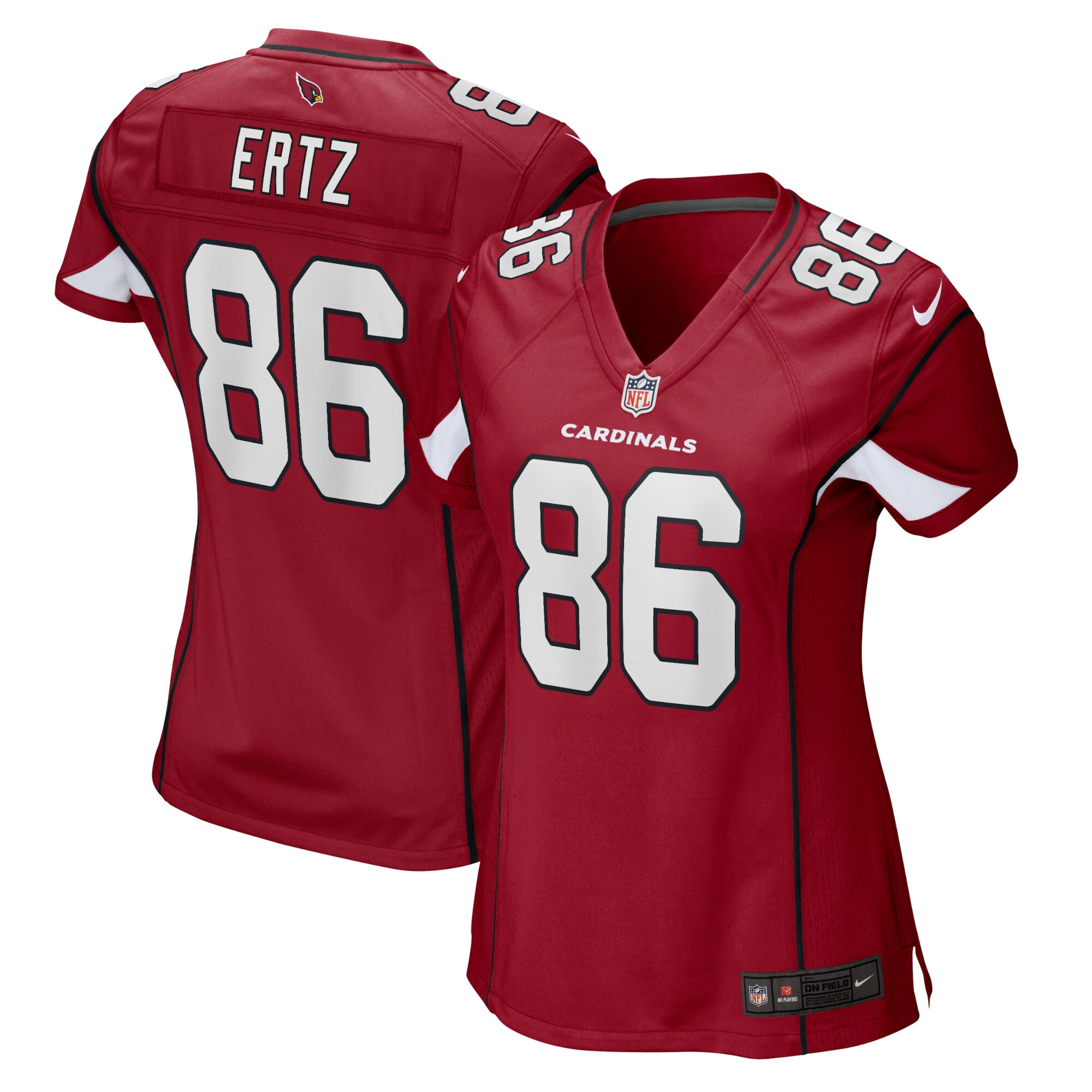 Zach Ertz Arizona Cardinals Nike Women’s Player Game Jersey – Cardinal