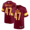 Zane Gonzalez Washington Commanders Nike Game Jersey – Burgundy