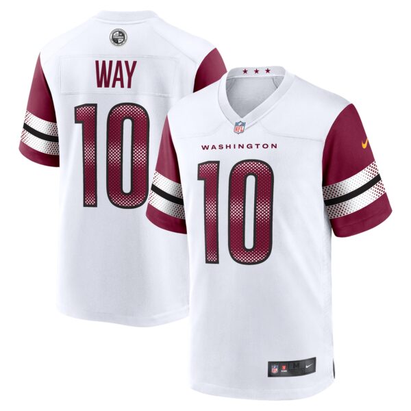 Tress Way Washington Commanders Nike Game Jersey – White