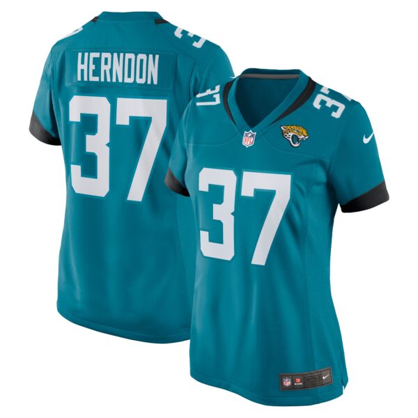 Tre Herndon Jacksonville Jaguars Nike Women’s Game Jersey – Teal