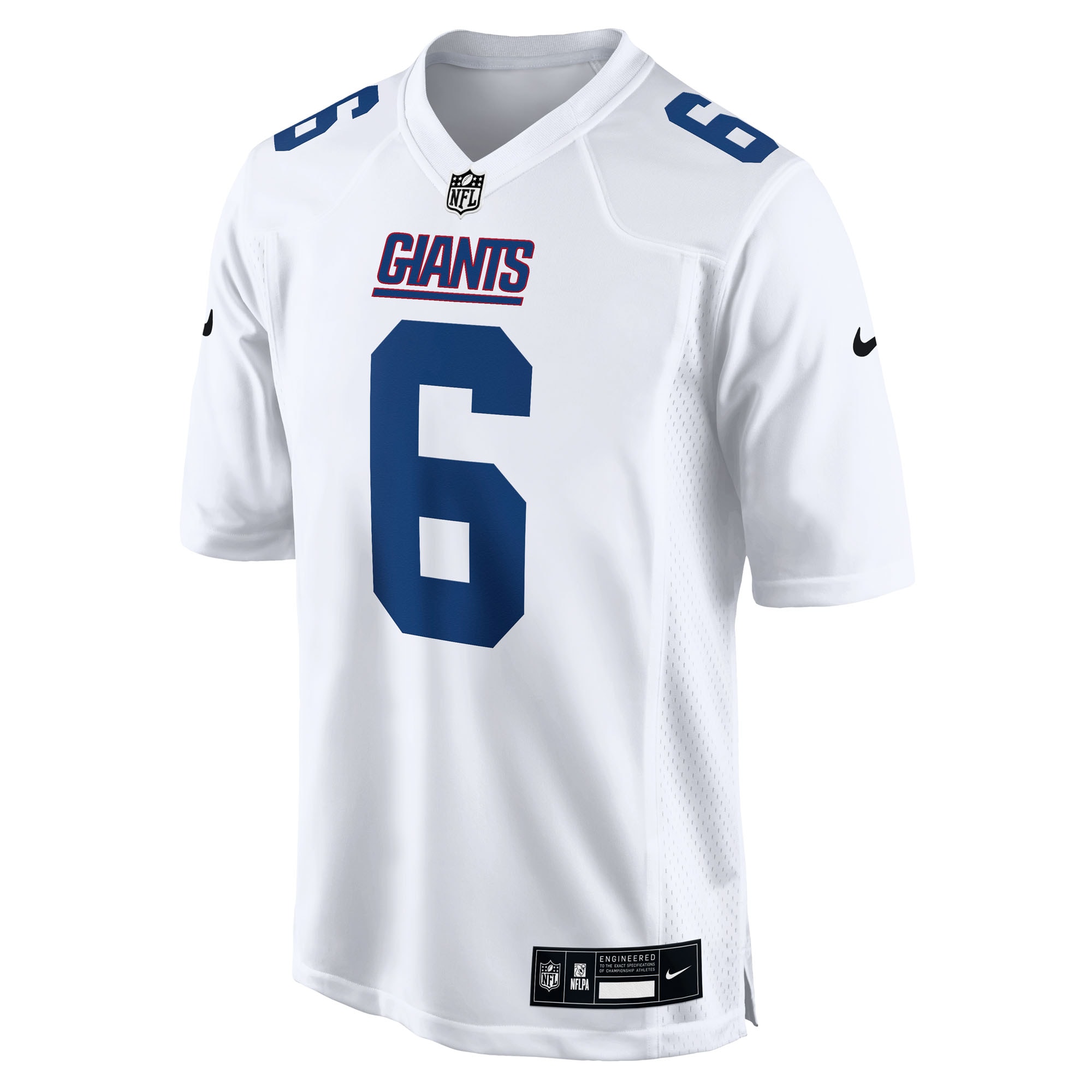 Jaxson Dart New York Giants Nike Fashion Game Jersey - Tundra White - Image 2