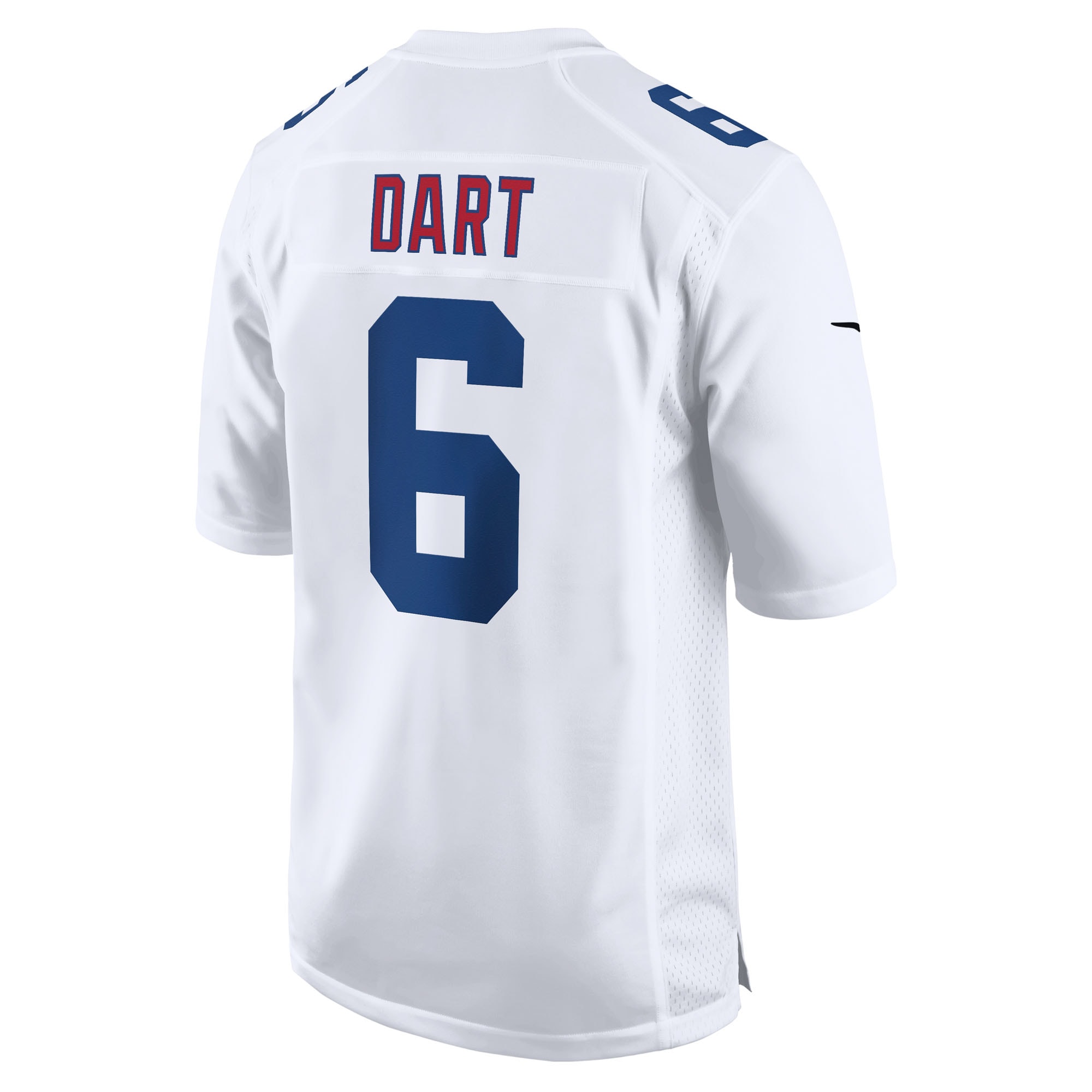 Jaxson Dart New York Giants Nike Fashion Game Jersey - Tundra White - Image 3