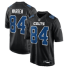 Tyler Warren Indianapolis Colts Nike Fashion Game Jersey - Carbon Black