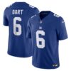 Jaxson Dart New York Giants Nike Vapor F.U.S.E. Limited Jersey - Royal