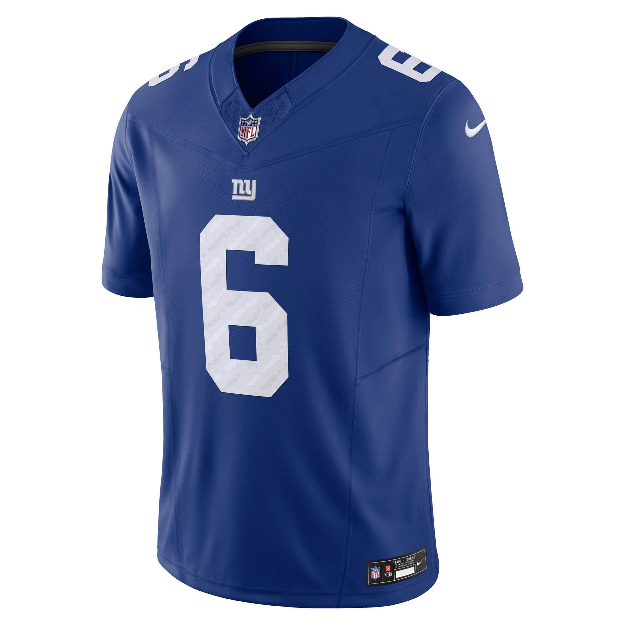 Jaxson Dart New York Giants Nike Vapor F.U.S.E. Limited Jersey - Royal - Image 2
