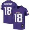 Justin Jefferson Minnesota Vikings Youth Replica Player Jersey - Purple