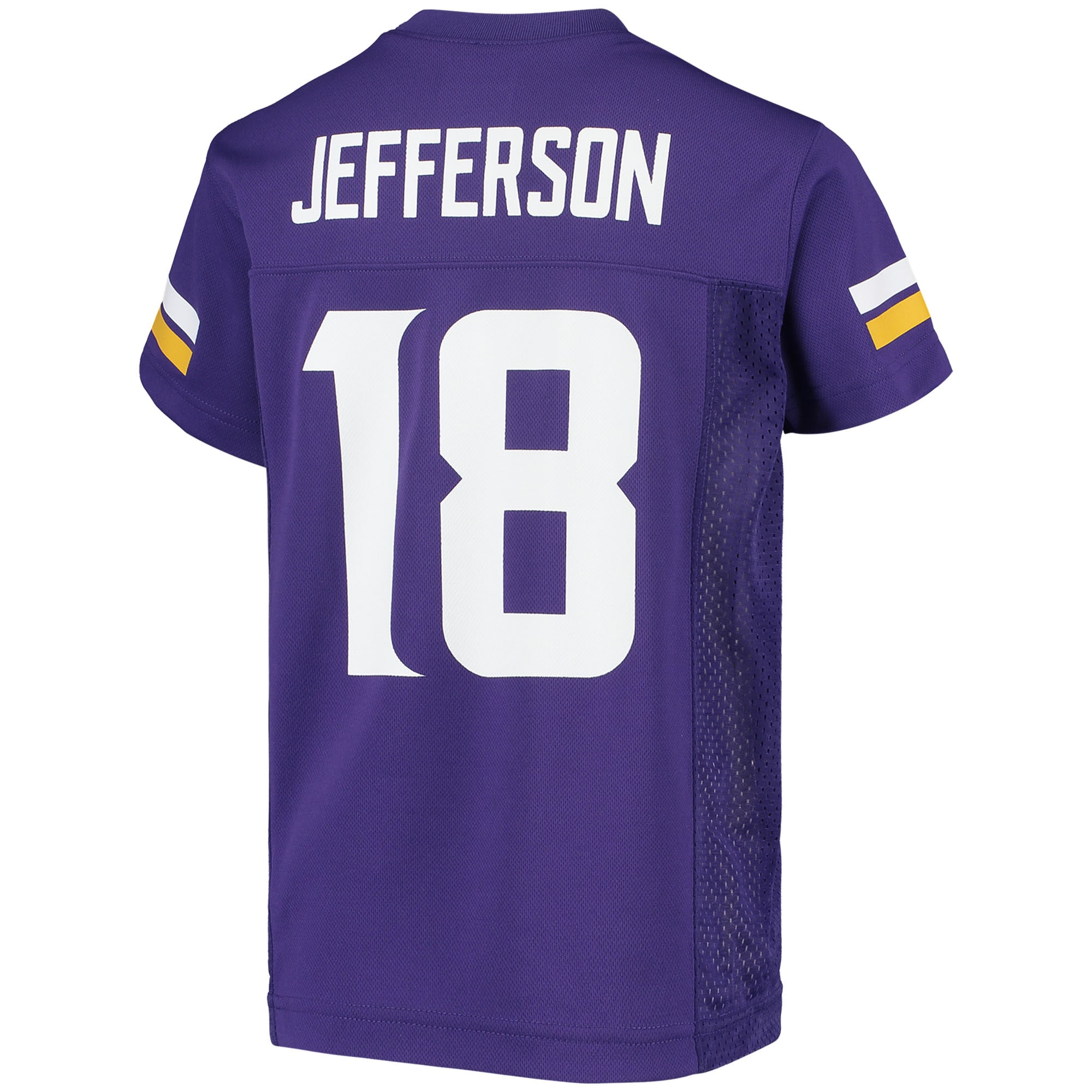 Justin Jefferson Minnesota Vikings Youth Replica Player Jersey - Purple - Image 3