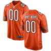 Chicago Bears Nike Alternate Custom Game Jersey - Orange