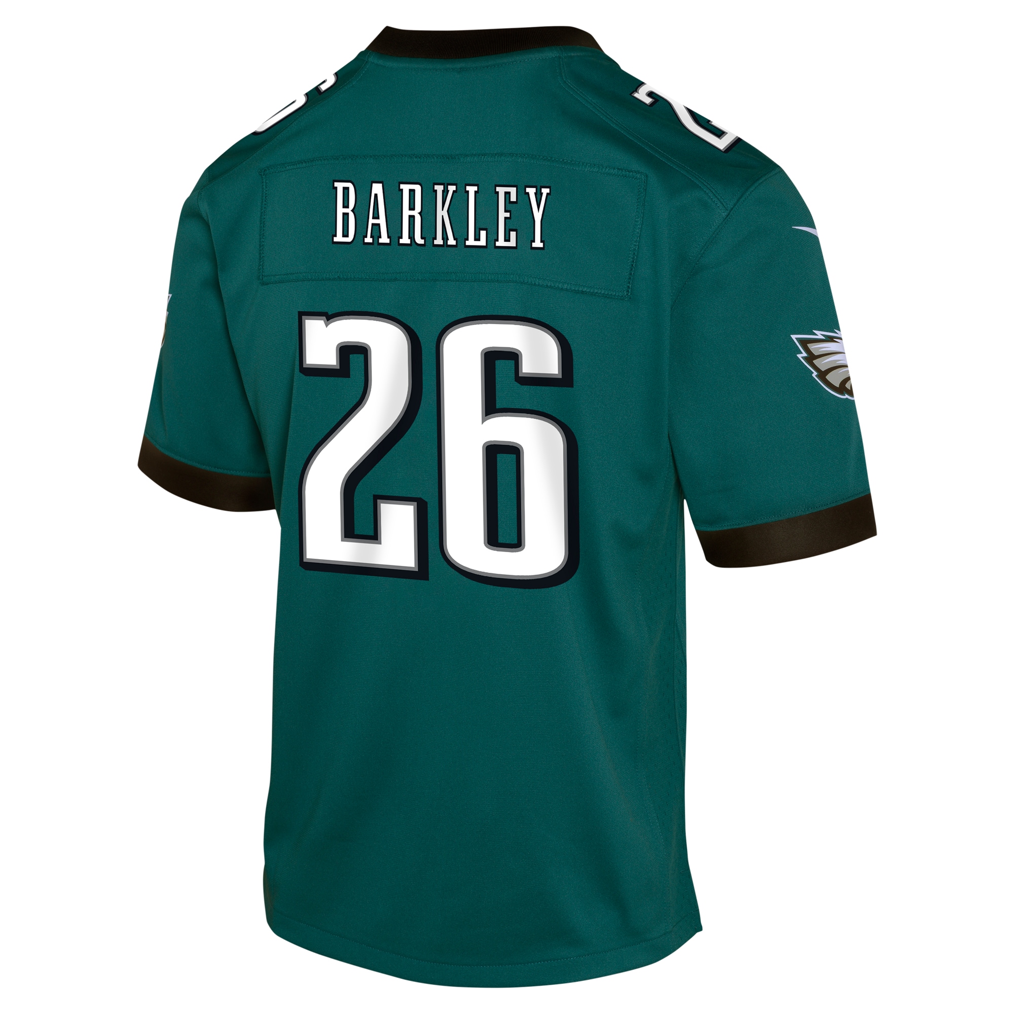 Saquon Barkley Philadelphia Eagles Nike Youth Game Jersey - Green - Image 3