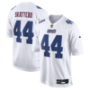Cam Skattebo New York Giants Nike Fashion Game Jersey - Tundra White
