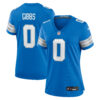 Jahmyr Gibbs Detroit Lions Nike Women's Game Player Jersey - Blue