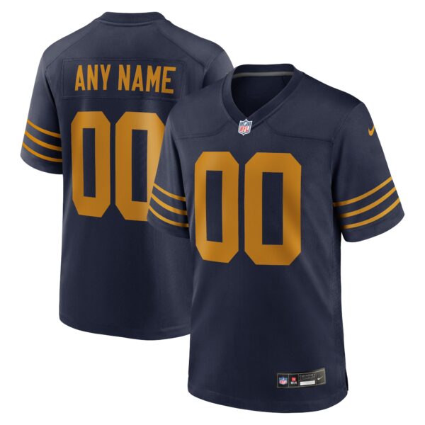 Green Bay Packers Nike The 1923 Classic Game Custom Jersey - Navy