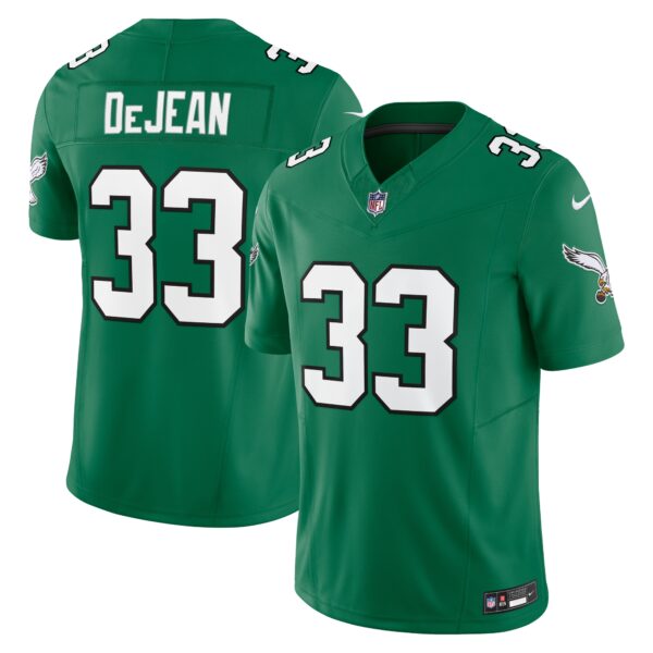 Cooper DeJean Philadelphia Eagles Nike Alternate 2 Vapor F.U.S.E. Limited Jersey - Kelly Green