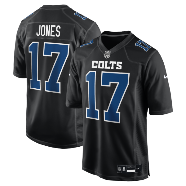 Daniel Jones Indianapolis Colts Nike Fashion Game Jersey - Carbon Black