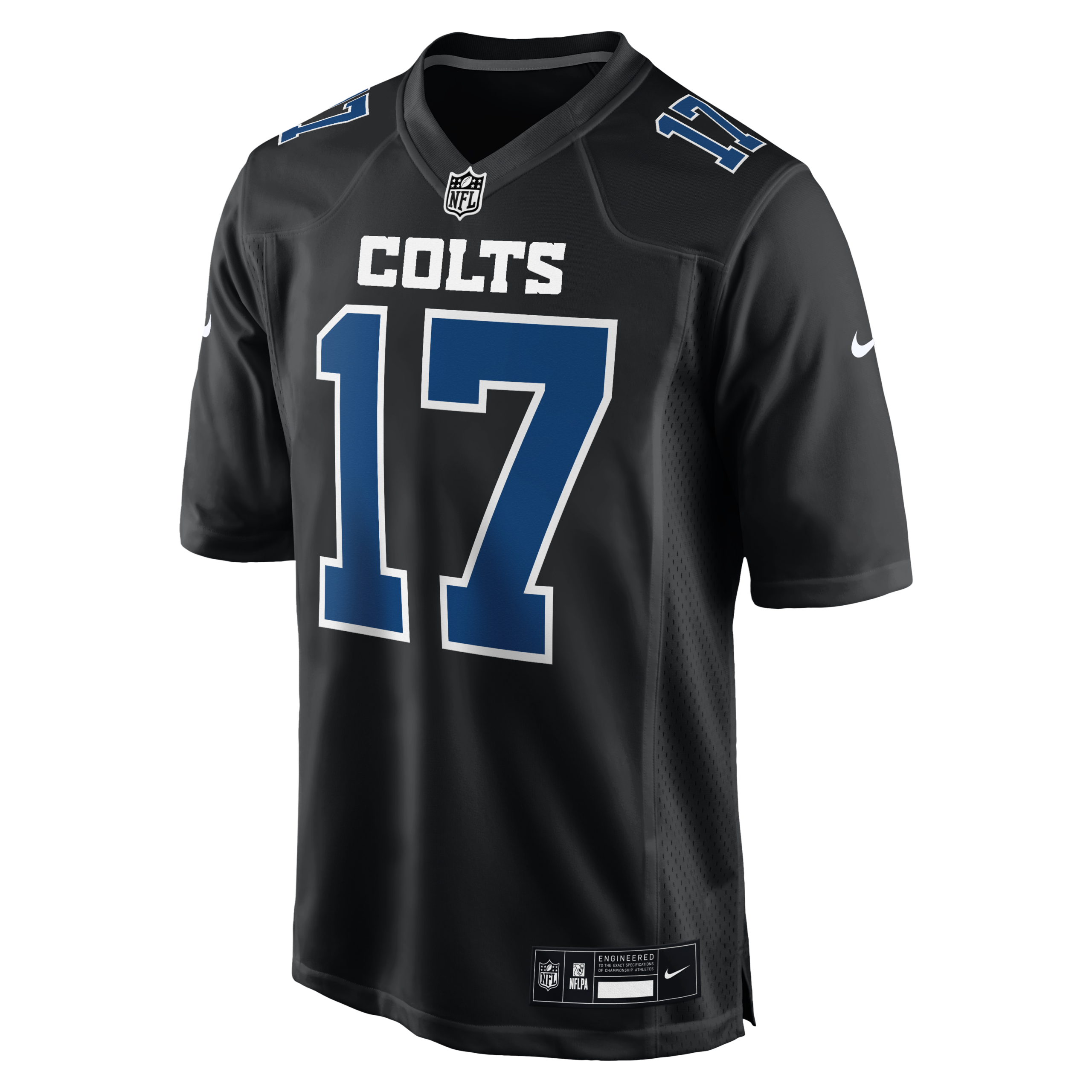 Daniel Jones Indianapolis Colts Nike Fashion Game Jersey - Carbon Black - Image 2