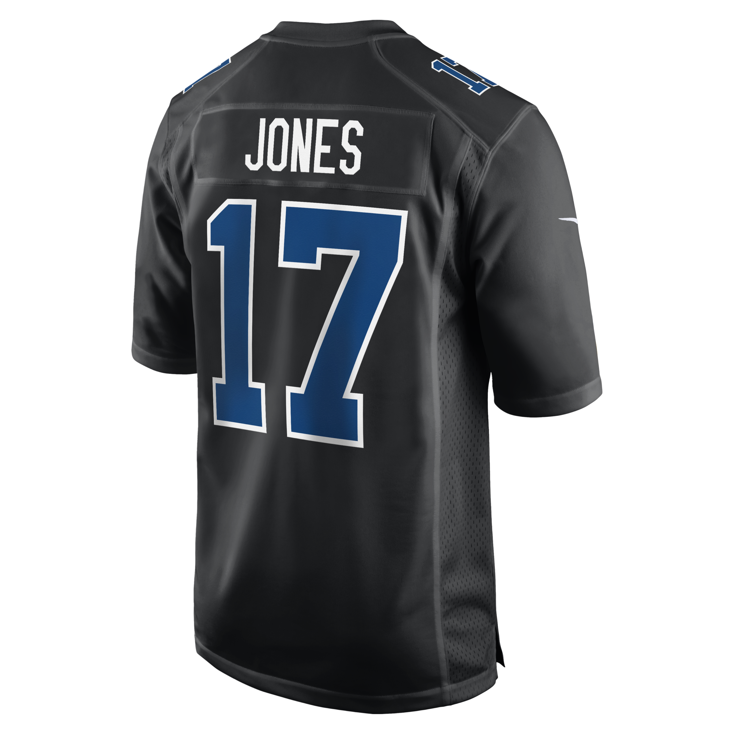 Daniel Jones Indianapolis Colts Nike Fashion Game Jersey - Carbon Black - Image 3