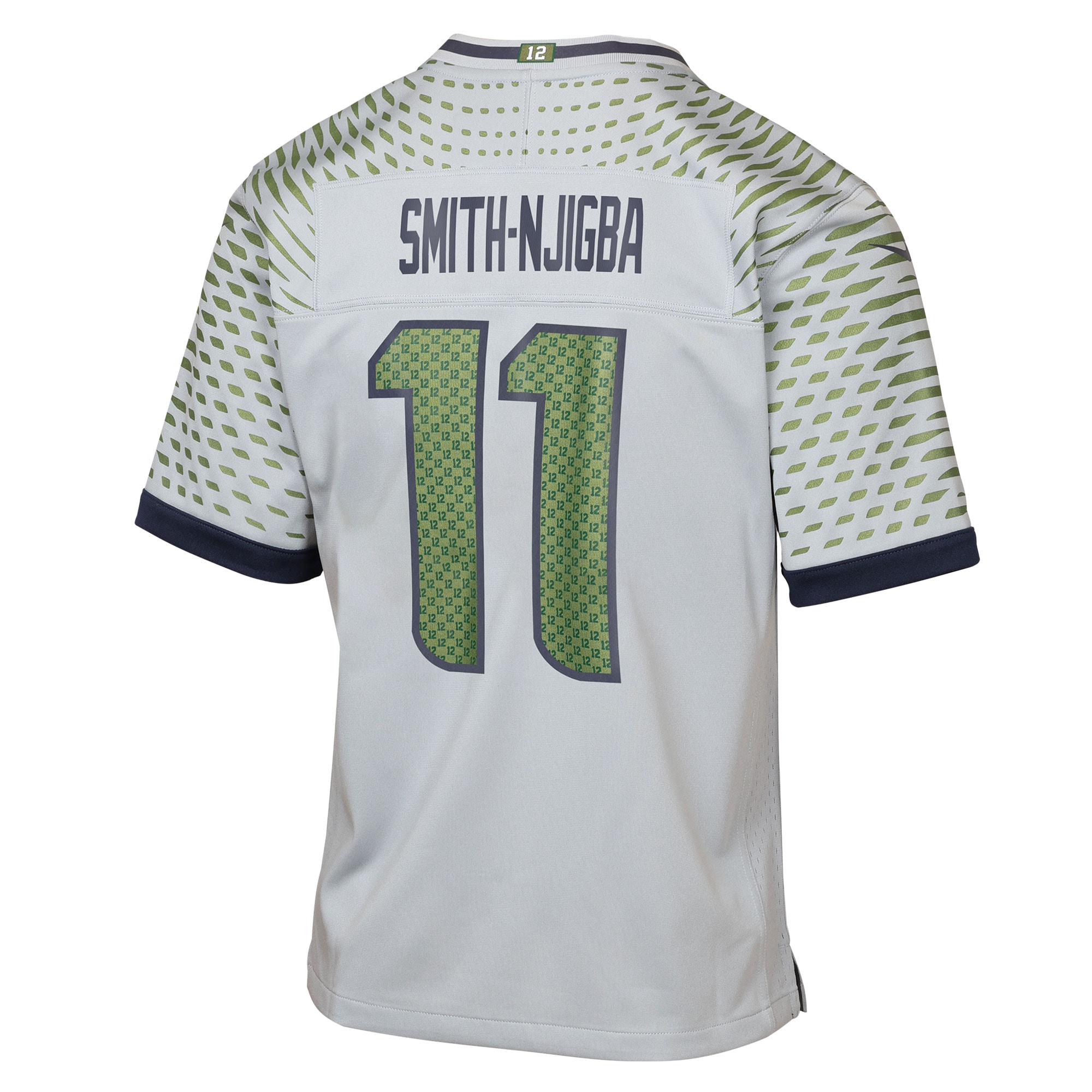 Jaxon Smith-Njigba Seattle Seahawks Nike Youth 2025 Rivalries Collection Game Jersey - Wolf Gray - Image 3